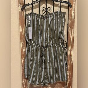 Iris sleeveless short jumpsuit